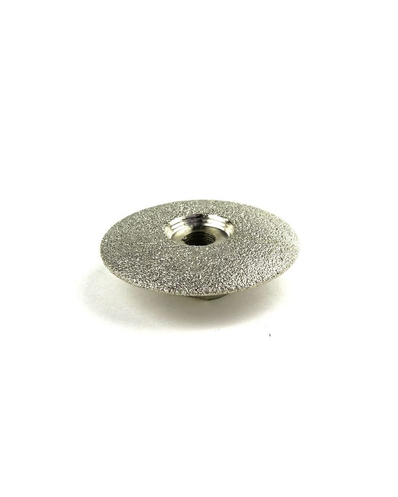 Disque abrasif diamanté bombée 80 mm K30 brasée sous vide