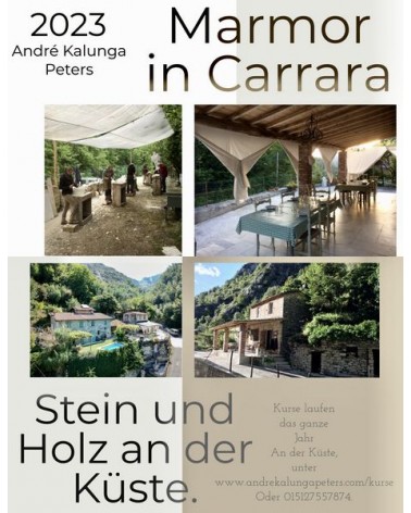 Marmor in Carrara mit André Kalunga Peters