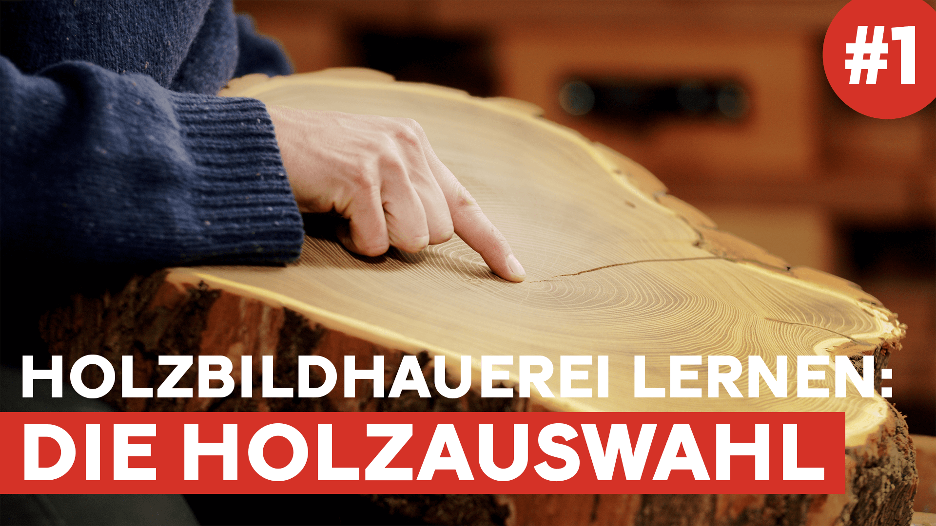 Holzbildhauerei - Die Holzauswahl
